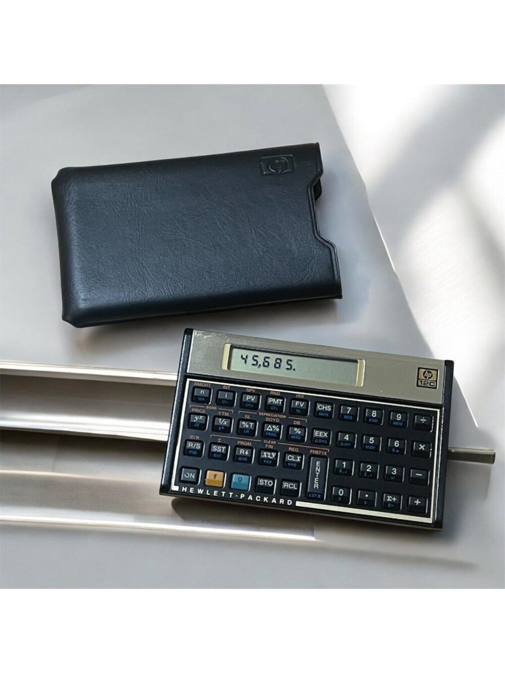 HP 12C Financial Calculator – 120+ Functions: TVM, NPV, IRR, Amortization, Bond